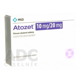 Атозет (Atozet) 10 мг/20 мг, 30 таблеток