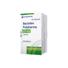 Баклофен (Baclofen) 25 мг, 100 таблеток