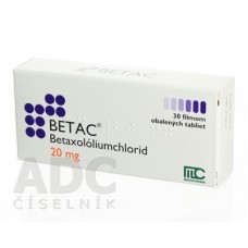 Бетак (Betac) 20 мг, 100 таблеток