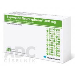 Бупропион (Bupropion) Neuraxpharm 300 мг, 30 таблеток