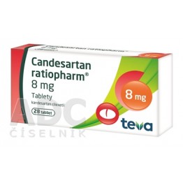 Кандесартан (Candesartan) ratiopharm 8 мг, 28 таблеток