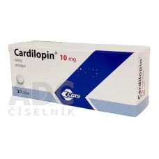 Кардилопин (Cardilopin) 10 мг, 30 таблеток
