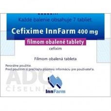 Цефиксим (Cefixime) InnFarm 400 мг, 7 таблеток