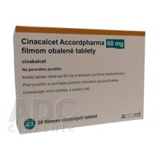 Цинакальцет (Cinacalcet) Accord 60 мг, 28 таблеток