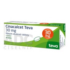 Цинакальцет (Cinacalcet) Teva 30 мг, 28 таблеток