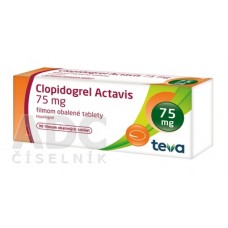 Клопидогрел (Clopidogrel) 75 мг, 28 таблеток