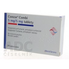 Конкор Комби (Concor Combi) 5 мг/5 мг, 30 таблеток