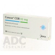 Конкор Кор (Concor Cor) 10 мг, 30 таблеток