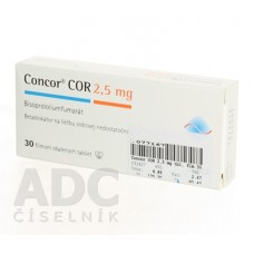 Конкор Кор (Concor Cor) 1.25 мг, 56 таблеток