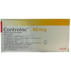Контролок (Controloc) 40 мг, 100 таблеток