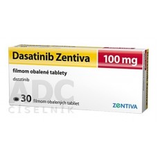 Дазатиниб (Dasatinib) Zentiva 100 мг, 30 таблеток