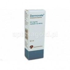 Дермовейт (Dermovate) раствор на кожу 0.5 мг/г, 50 мл