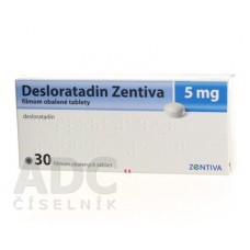 Дезлоратадин (Desloratadin) Zentiva 5 мг, 30 таблеток