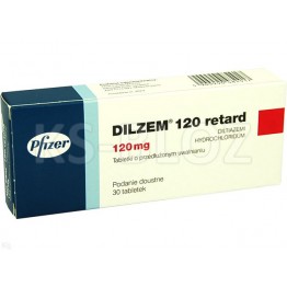 Дилзем Ретард (Dilzem retard) 120 мг, 30 таблеток