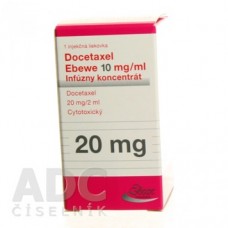 Доцетаксел (Docetaxel) Эбеве 20 мг/2 мл, 1 флакон