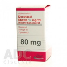 Доцетаксел (Docetaxel) Эбеве 80 мг/8 мл, 1 флакон