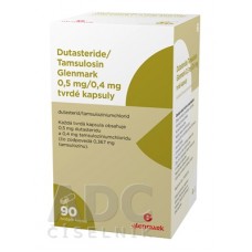 Дутастерид/Тамсулозин (Dutasteride/Tamsulosin) Glenmark 0.5 мг/0.4 мг, 90 капсул