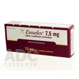 Эмселекс (Emselex) 7.5 мг, 28 таблеток