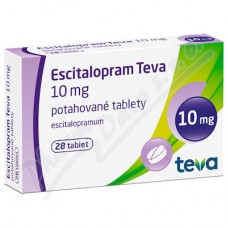 Эсциталопрам (Escitalopram) Teva 10 мг, 28 таблеток