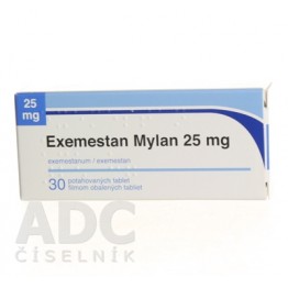 Эксеместан (Exemestane) Mylan 25 мг, 30 таблеток