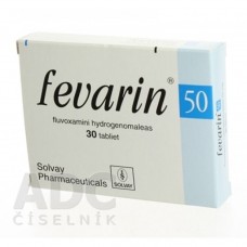 Феварин (Fevarin) 50 мг, 30 таблеток