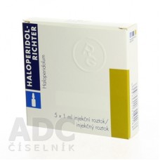 Галоперидол (Haloperidol) Richter 5 мг/1 мл, 5 ампул