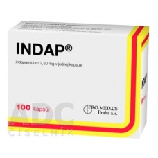 Индап (Indap) 2.5 мг, 100 капсул