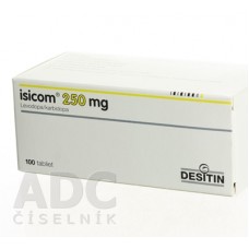 Изиком (Isicom) 250 мг/25 мг, 100 таблеток