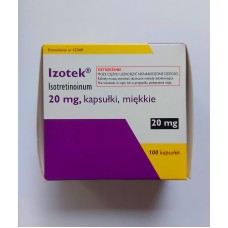 Изотек (Izotek) 20 мг, 100 капсул