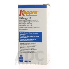 Кеппра (Keppra) раствор 100 мг/мл, 150 мл + 1 мл шприц