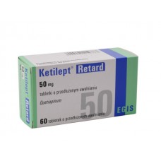 Кетилепт Ретард (Ketilept Retard) 50 мг, 60 таблеток