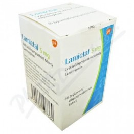 Ламиктал (Lamictal) 5 мг, 60 таблеток