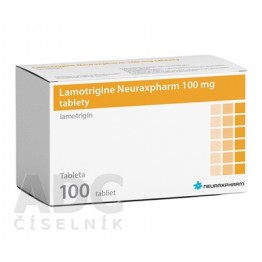 Ламотриджин (Lamotrigine) Neuraxpharm 100 мг, 100 таблеток
