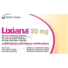 Ликсиана (Lixiana) 30 мг, 30 таблеток