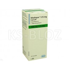 Мадопар (Madopar) 125, 100 мг+25 мг, 100 капсул