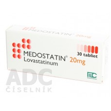 Медостатин (Medostatin) 20 мг, 30 таблеток