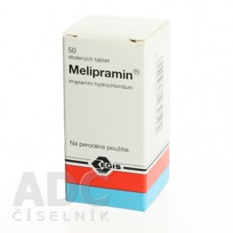 Мелипрамин (Melipramin) 25 мг, 50 таблеток