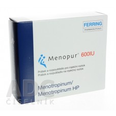 Менопур (Menopur) 600 МЕ, 1 ампула с растворителем