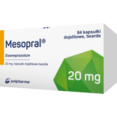 Месопраль (Mesopral) 20 мг, 84 капсулы