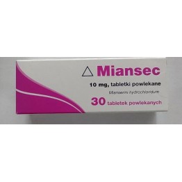 Миасер (Miansec) 10 мг, 30 таблеток