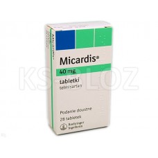 Микардис (Micardis) 40 мг, 28 таблеток