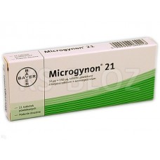 Микрогинон (Microgynon), 21 таблетка