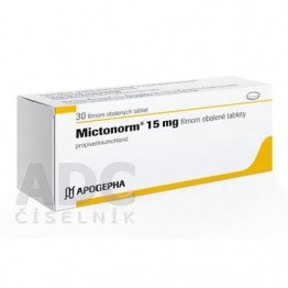 Миктонорм (Mictonorm) 15 мг, 30 таблеток