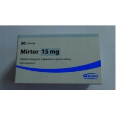 Миртор (Mirtor) 15 мг, 30 таблеток