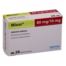 Миксор (Mixor) 80 мг/10 мг, 28 таблеток