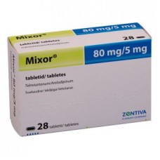 Миксор (Mixor) 80 мг/5 мг, 28 таблеток