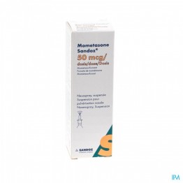 Мометазон (Mometasone) Sandoz 50 мкг/доза, 140 доз