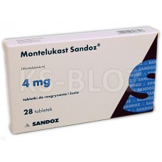 Монтелукаст (Montelukast) Sandoz 4 мг, 28 таблеток