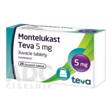 Монтелукаст (Montelukast) Teva 5 мг, 28 таблеток