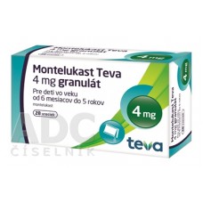 Монтелукаст (Montelukast) Teva гранулы 4 мг, 28 пакет-саше